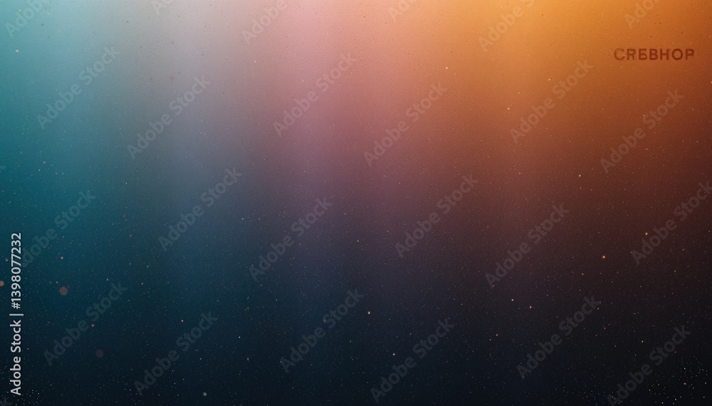 Poster dynamic colorful light gradients abstract visuals digital art modern space creative composition insp