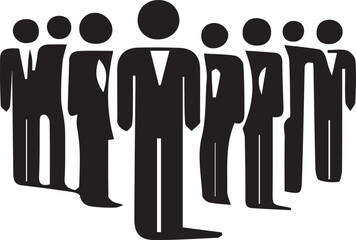 group of people silhouettes