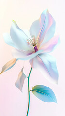 Fototapeta premium Pastel Floral Wallpaper Background