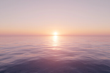 Fototapeta premium Anrealistic highly calm sunset sky show