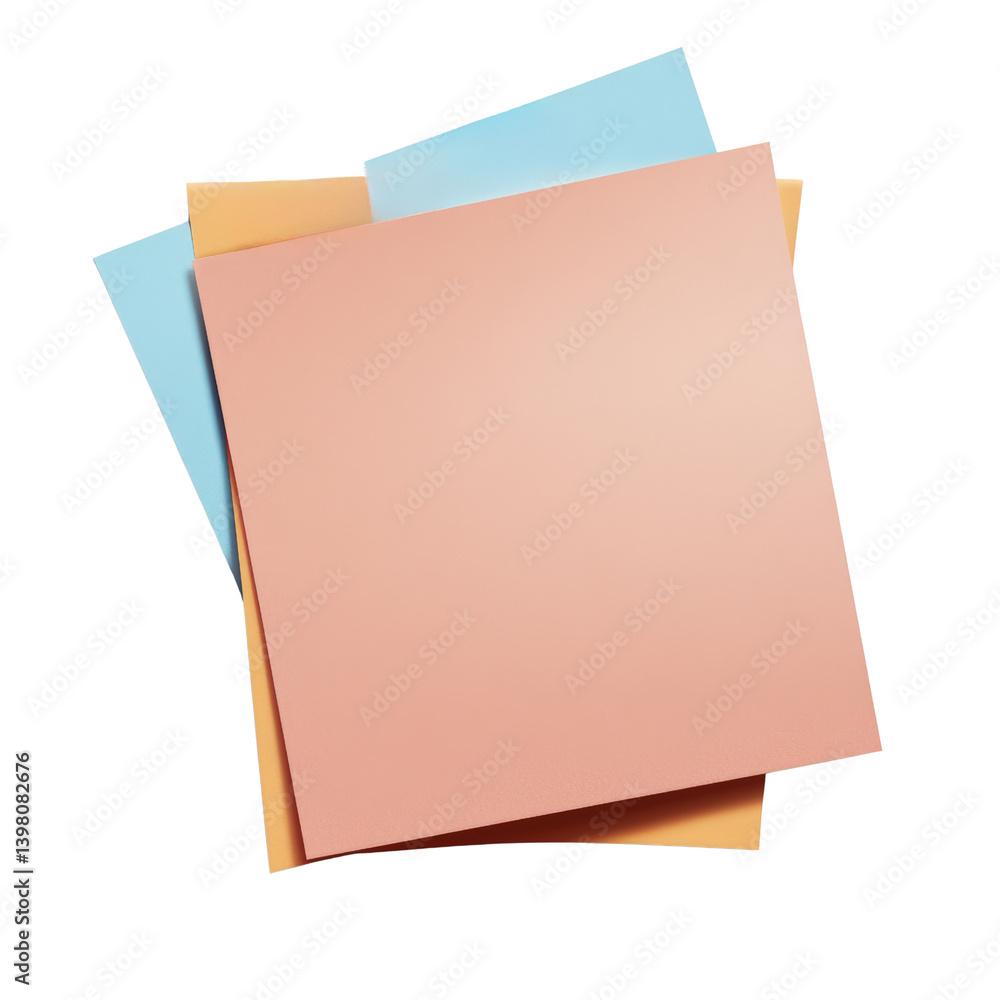 Poster a vibrant stack of colored papers in various shades displaying a range of colors for creative projec