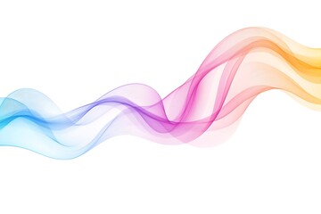 Fototapeta premium Abstract colorful waves background