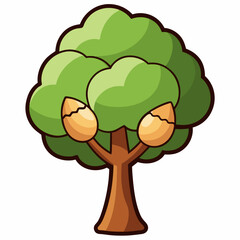vector illustration of a tree