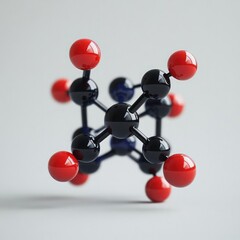 Molecular structure of a chemical compound