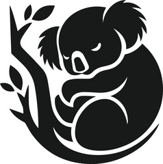 Koala vector animal silhouette