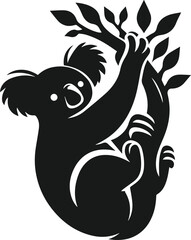 Koala vector animal silhouette