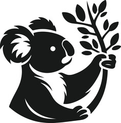 Koala vector animal silhouette