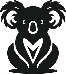 Koala vector animal silhouette