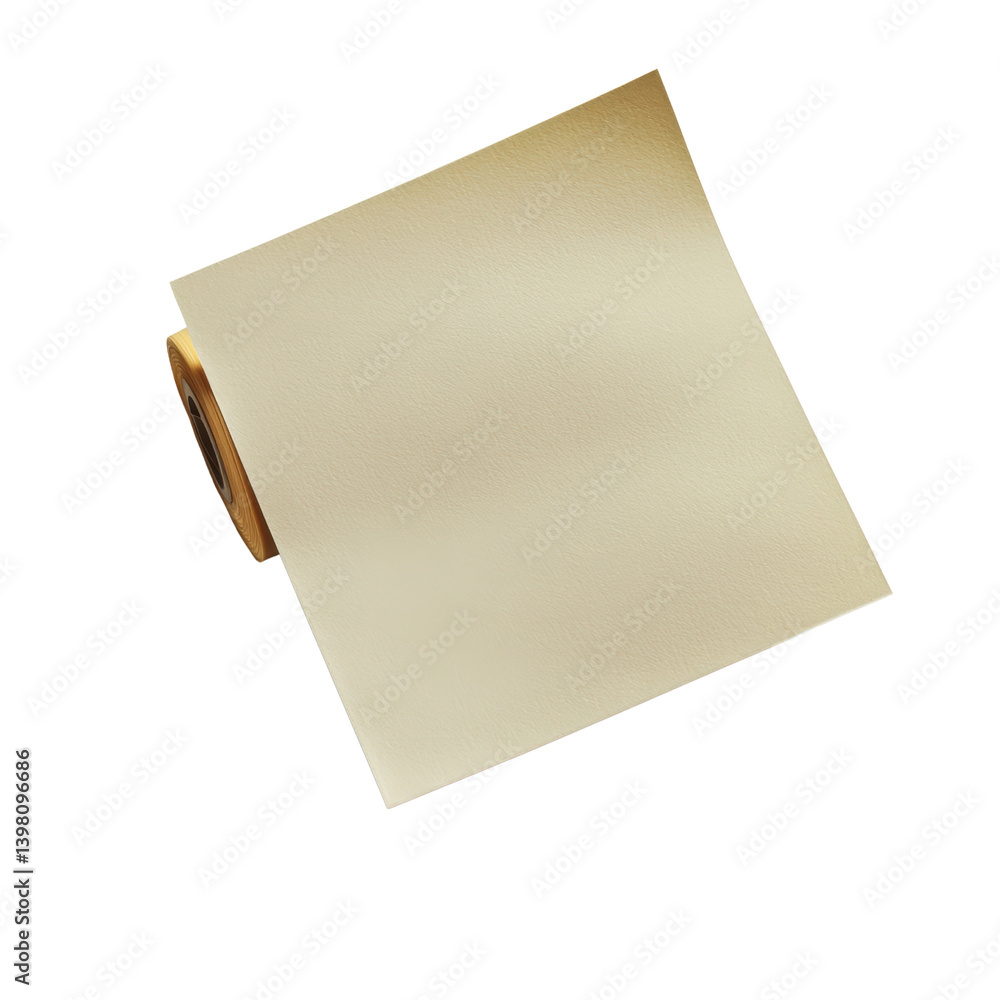 Poster simple piece of blank paper isolated on a dark black background ready for notes, sketches, or creati