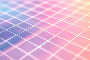 Fototapeta premium Anrealistic highly isometric grid