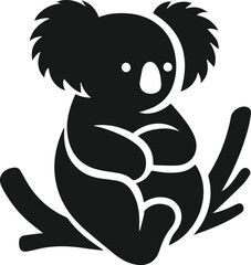 Koala vector animal silhouette