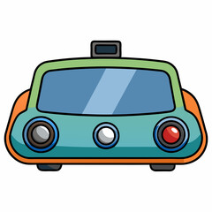 vector illustration of a car
