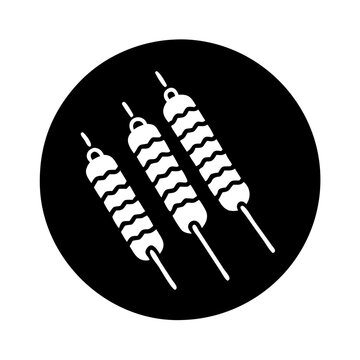 recommend clip art: skewers of grilled meat al pastor icon, skewers of grilled meat al pastor vector,