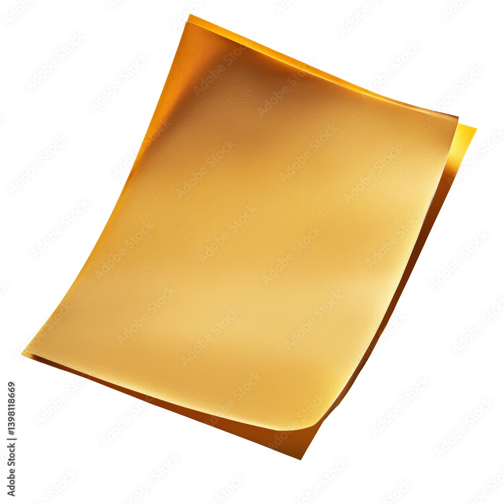 Aufkleber single piece of plain paper displayed elegantly on a dark black background for minimalist artistic p