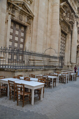 charming and atmospheric restaurant in Syracuse, Sicily