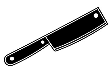 butcher knife  silhouette