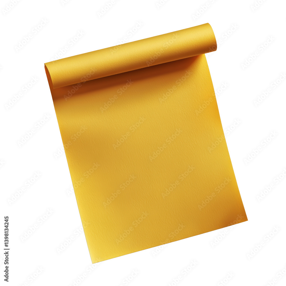 Poster single piece of paper displayed on a black background creating a striking contrast for artistic and 