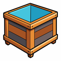 wooden chest of drawers