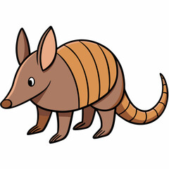 illustration of a cartoon squirrel