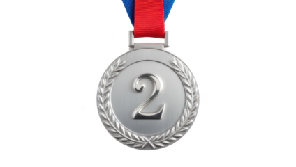 Silver Medal Second Place Award