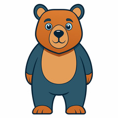 brown bear cartoon