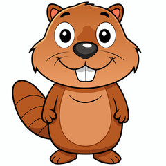 Fototapeta premium cartoon, animal, bear, illustration, vector, brown, teddy, cute, mammal, baby, fun, smile, character, toy, isolated, wild, happy, art, dog, funny, lion, zoo, drawing, mascot, cub