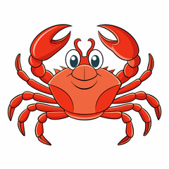 red crab cartoon