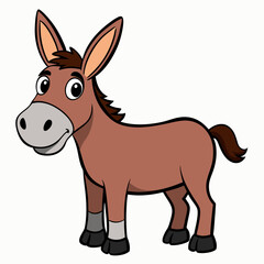 donkey cartoon illustration