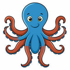 octopus cartoon character