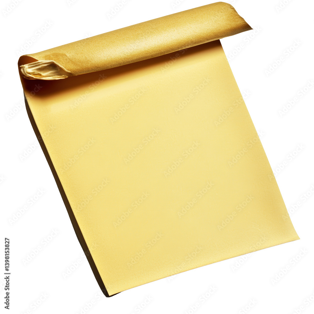 Poster simple piece of paper set against a black background creating a striking contrast for artistic and c