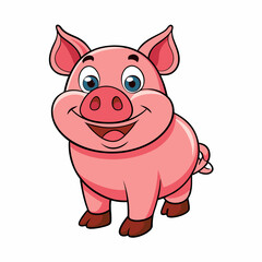 cartoon pig cartoon