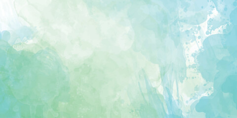 Watercolor vector texture background. Hand drawn grey blue abstract vector illustration for background  Watercolor Background Soft Teal and White 