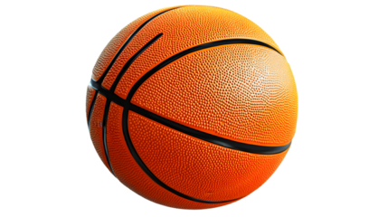 Orange Basketball Closeup. (1)