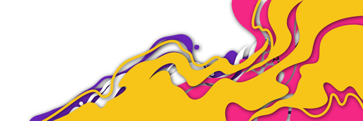 Eye-catching colorful fluid background with energetic swirls and smooth gradients.
