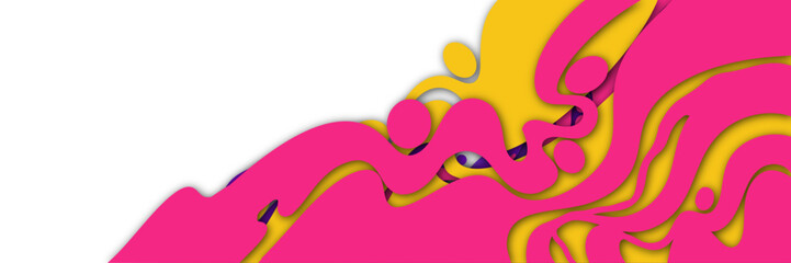 Eye-catching colorful fluid background with energetic swirls and smooth gradients.
