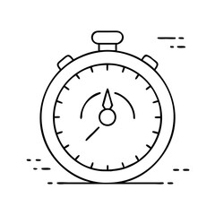 timer icon, timer vector illustration-simple illustration of timer, perfect for timer logos and icons