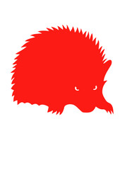 herisson silhouette ombre