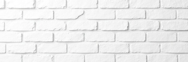 White brick wall background perfect for adding a touch of rustic charm to any design project,  minimalistic,  clean