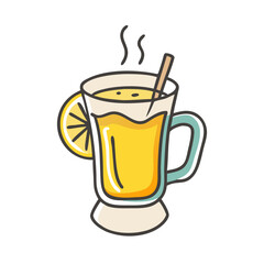 hot toddy icon, hot toddy vector illustration-simple illustration of hot toddy, perfect for hot toddy logos and icons