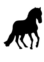 cheval dessin silhouette ombre