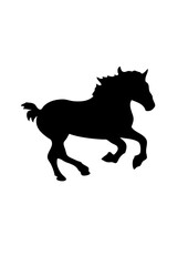 cheval dessin silhouette ombre