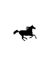 cheval dessin silhouette ombre
