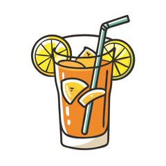arnold palmer lemonade and iced tea icon