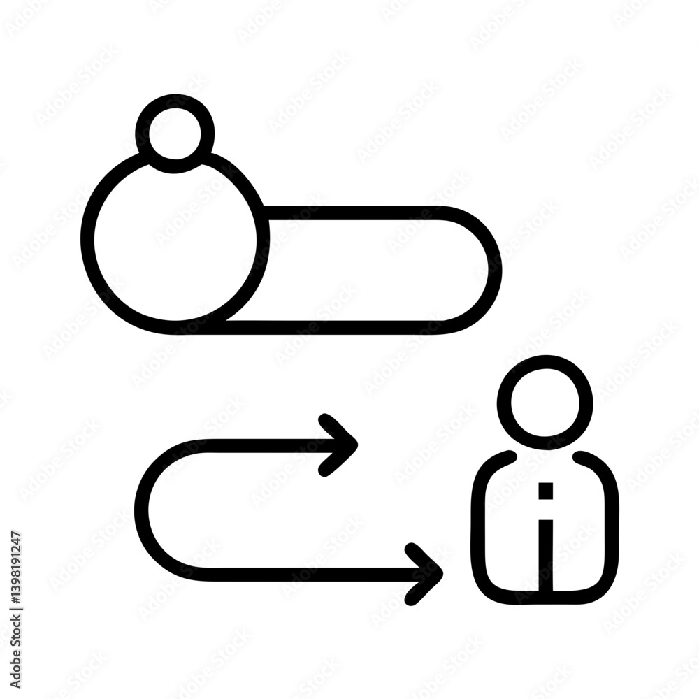 Poster data transfer process diagram for user information and account migration online
