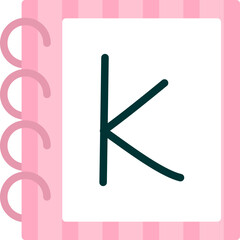 Small Letter K Icon