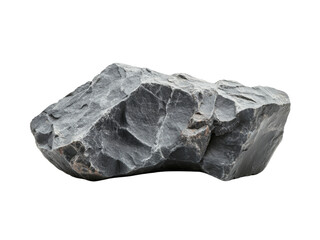 Heavy rock isolated on transparent background. generative Ai.