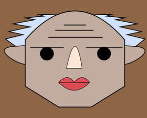 vector of alien graphic design character