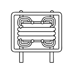 neon sign icon, neon sign vector illustration-simple illustration of neon sign, perfect for neon sign logos and icons