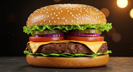 Yummy yest mix mutton burger stuff
