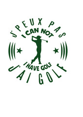 golf peux pas citation can not logo